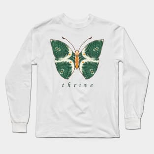 Thrive Butterfly Long Sleeve T-Shirt